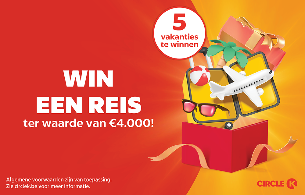 Win een reis ter waarde van €4000!
