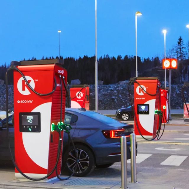 voiture en charge